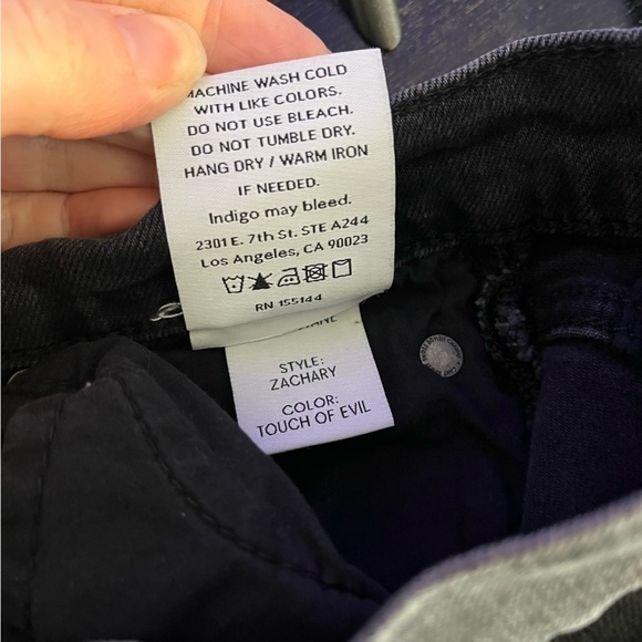 BOYISH Zachary High Rise Distressed Skinny Jeans - Picture 16 of 16